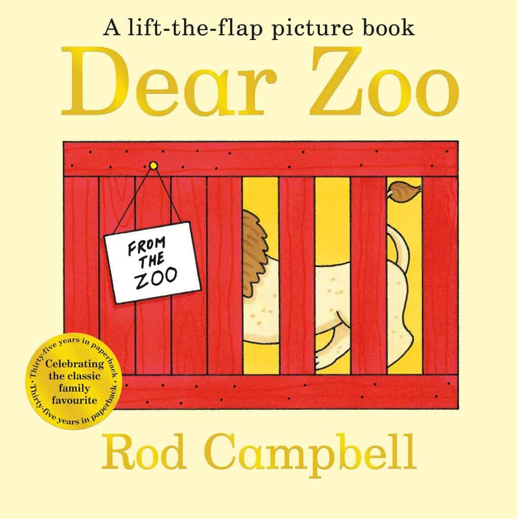 What Are The Best Books For a 1 Year Old 4 Dear Zoo by Rod Campbell