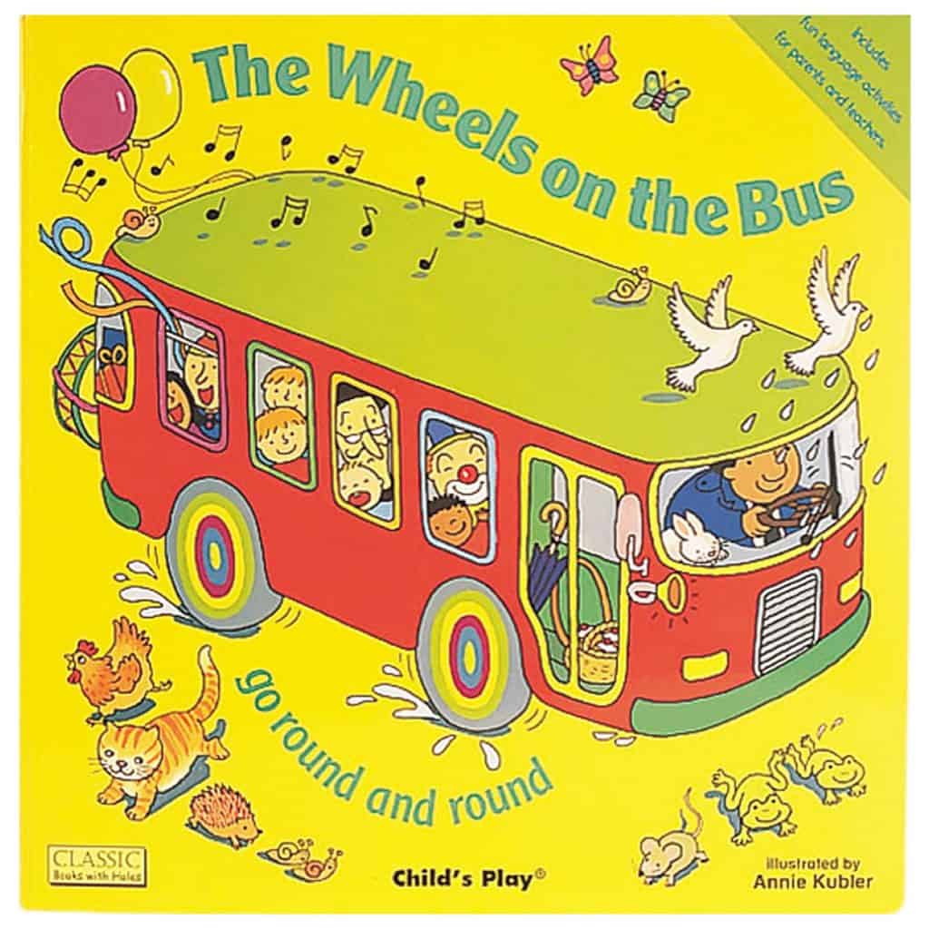 What Are The Best Books For a 1 Year Old 2 The Wheels on the Bus by Annie Kubler - Best Books for a 1 Year Old