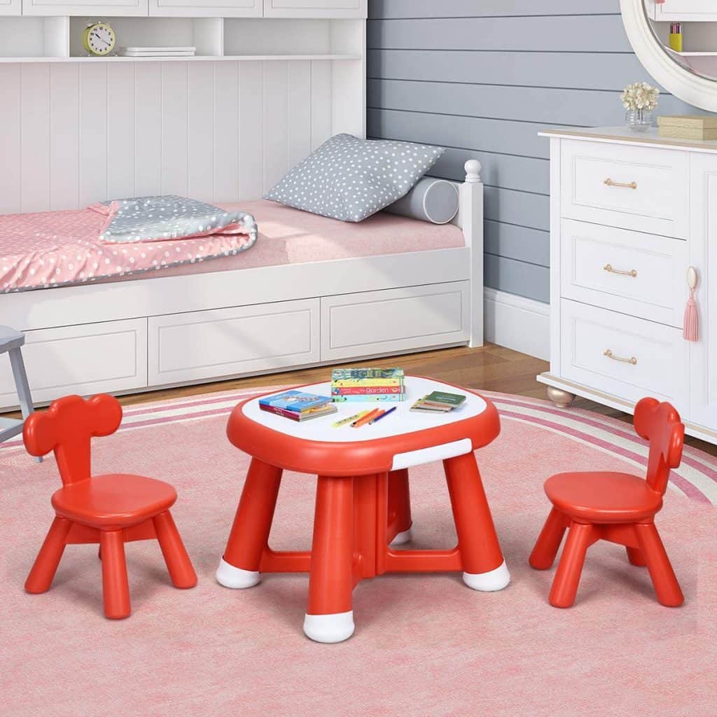 Costway Kids Table and Chairs Set - The Best Table and Chair For Kids