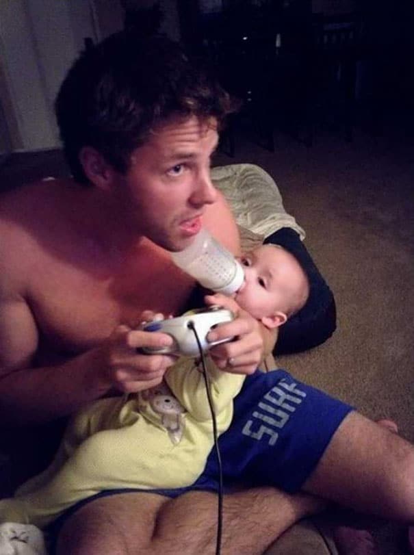 25 Of The Best Dads Who Have Been Left Alone With The Kids!!! 6